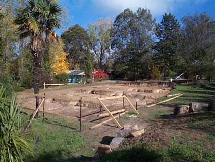 setting out foundation