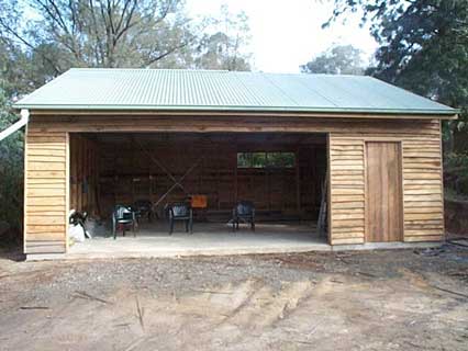 completed garage