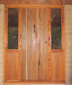 front door oiled